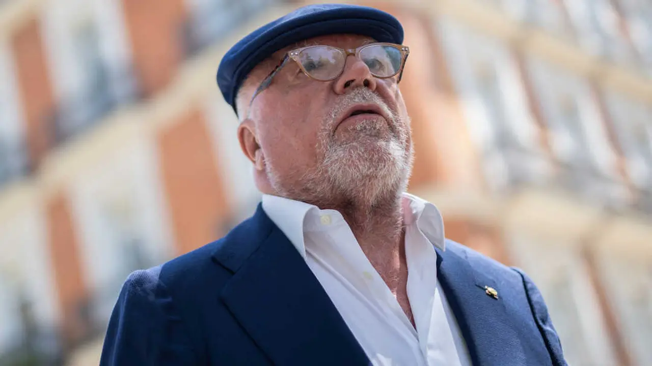 Archivo - El excomisario Jos&eacute; Manuel Villarejo a su salida de la Audiencia Nacional, a 27 de julio de 2023, en Madrid (Espa&ntilde;a). 