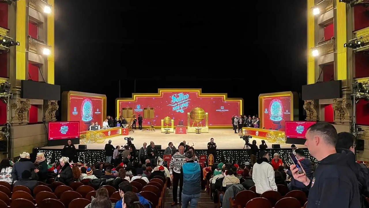Comienza el sorteo de la loter&iacute;a de Navidad 2025