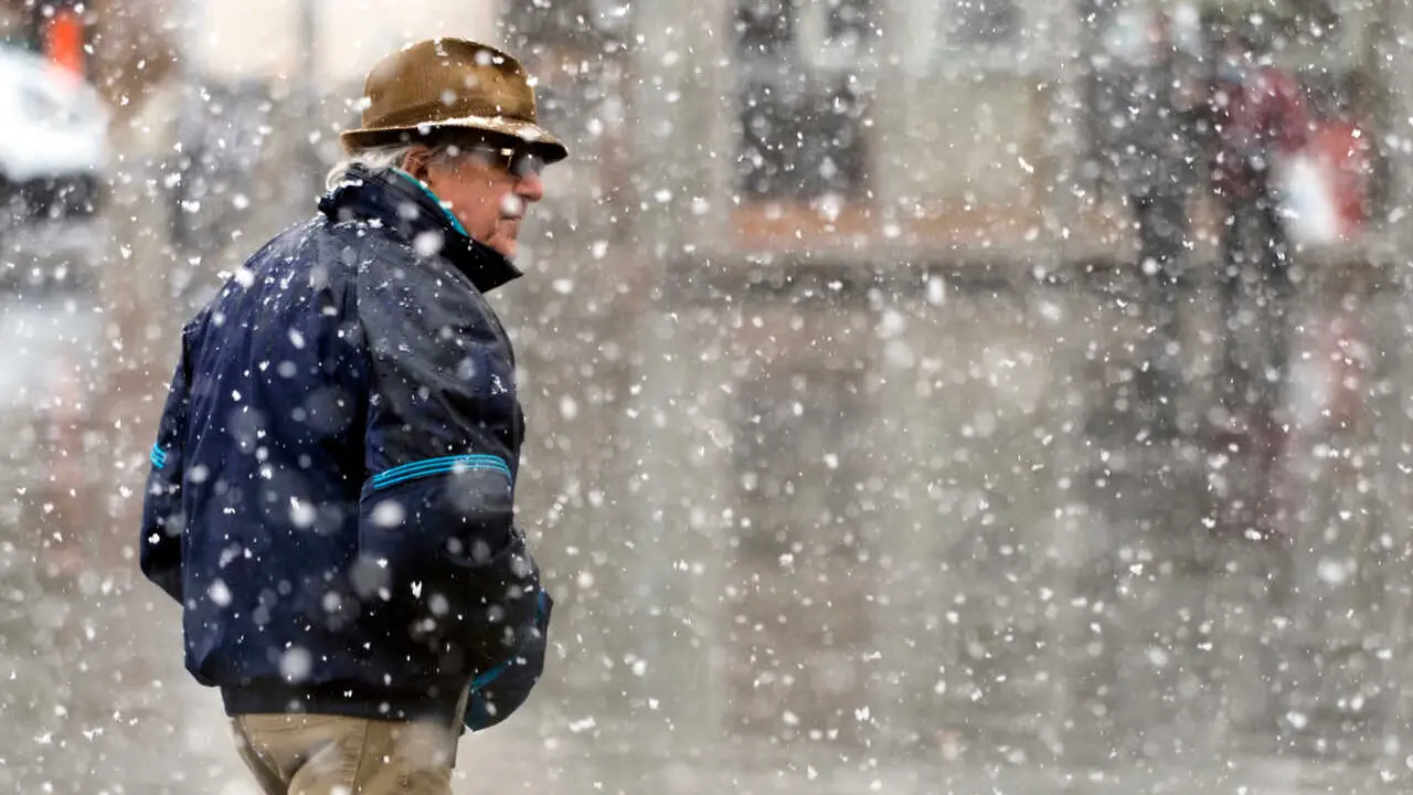 VALLADOLID 23-02-2023 PHOTOGENIC Im&aacute;genes de la Nevada Que ha ca&iacute;do esta ma&ntilde;ana en Valladolid.