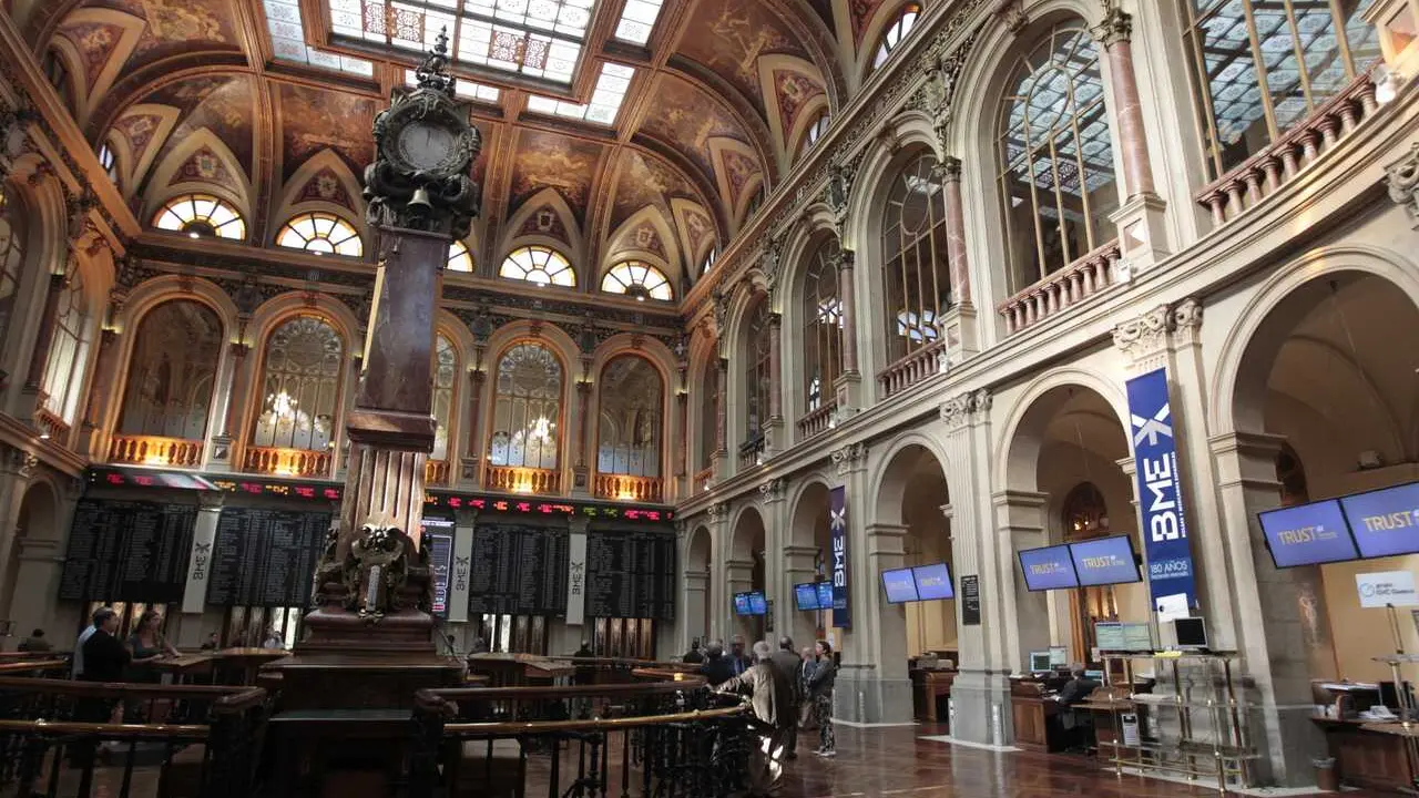 Archivo - Bolsa de Madrid Ibex