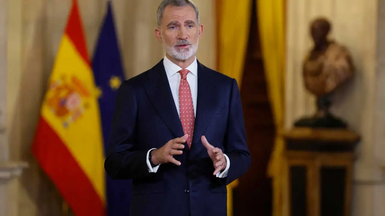 El Rey Felipe VI en su Mensaje de Navidad, 24 de diciembre de 2025.