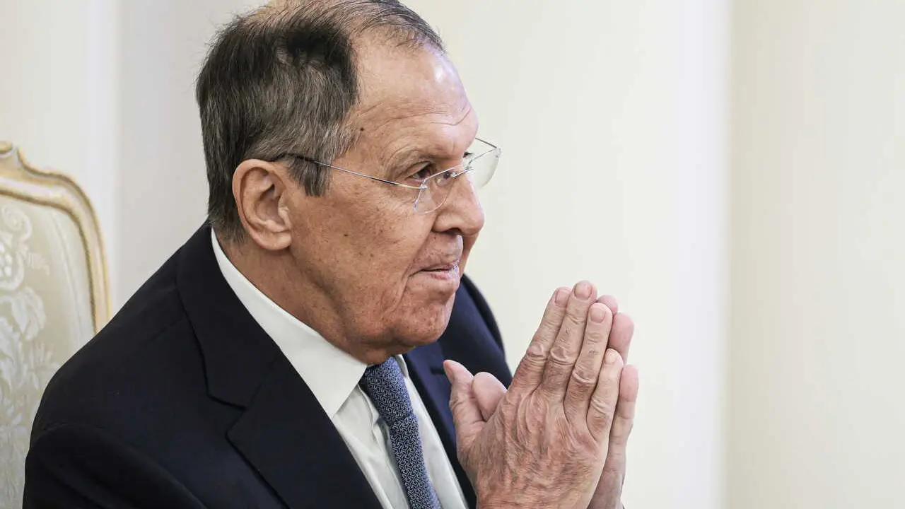 RUSSIA, MOSCOW - DECEMBER 23, 2025: Russia's Foreign Minister Sergei Lavrov attends a meeting of the Commission of the Russian Federation for UNESCO at the Reception House of the Russian Foreign Ministry. Alexander Shcherbak/TASS