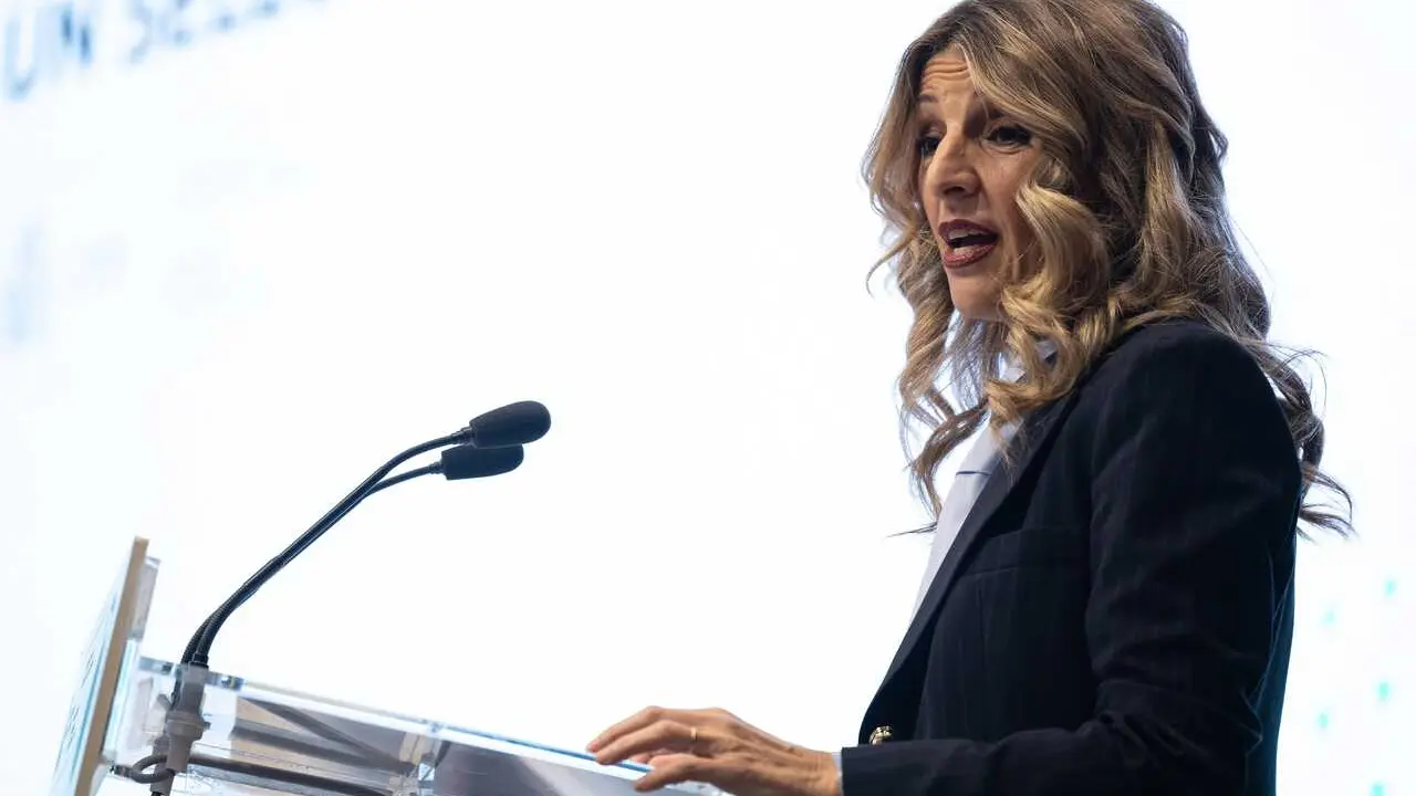 La vicepresidenta segunda y ministra de Trabajo y Econom&iacute;a Social, Yolanda D&iacute;az.