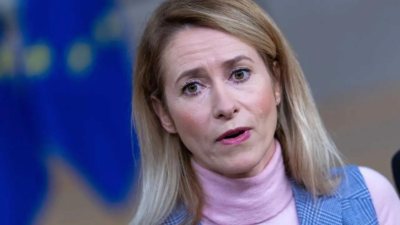 La Alta Representante de la Uni&oacute;n Europea para Pol&iacute;tica Exterior, Kaja Kallas.