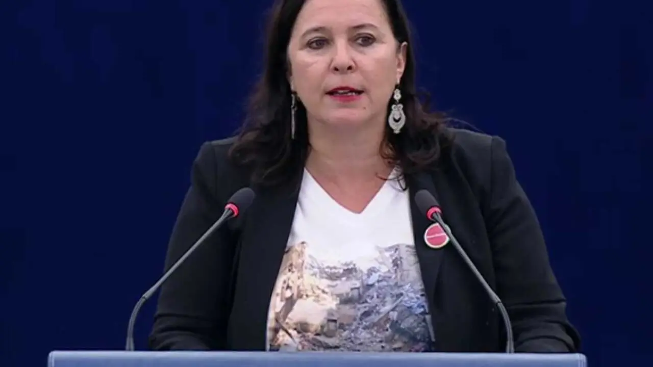 Archivo - La eurodiputada del BNG, Ana Miranda.