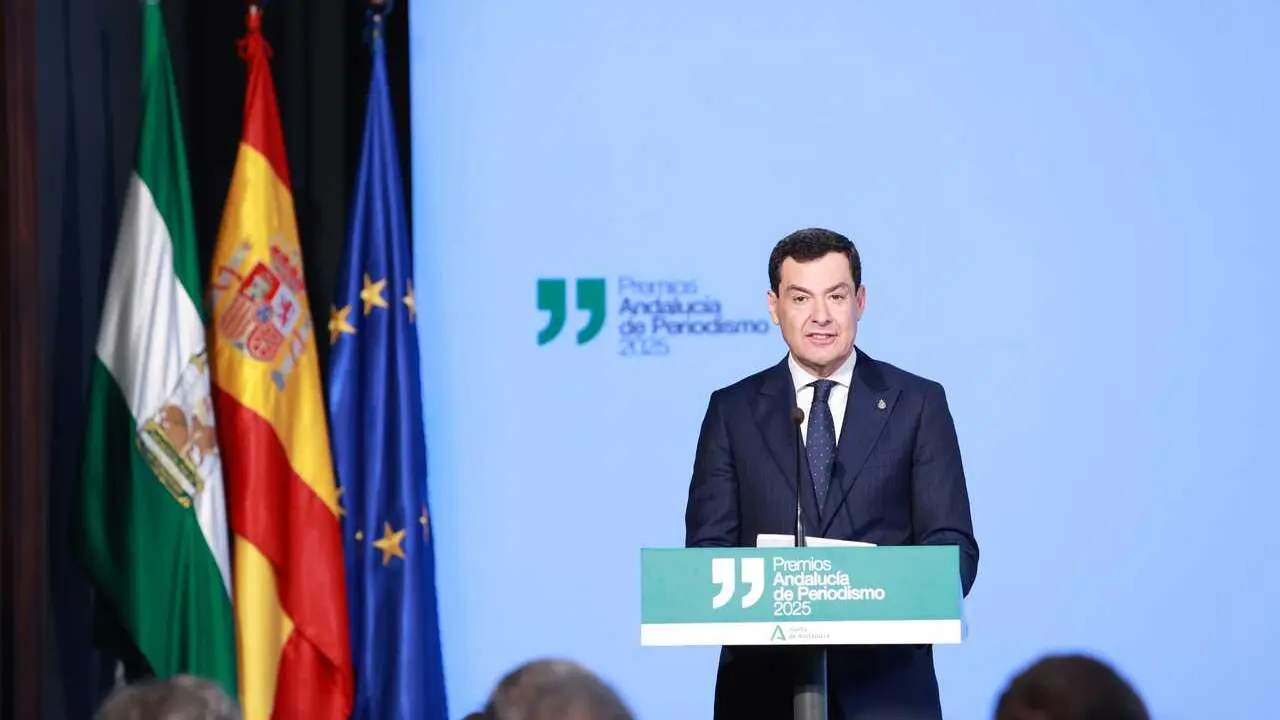 El presidente de la Junta de Andaluc&iacute;a, Juanma Moreno, en una imagen de archivo.