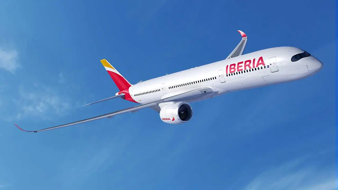 Archivo - Avi&oacute;n de Iberia