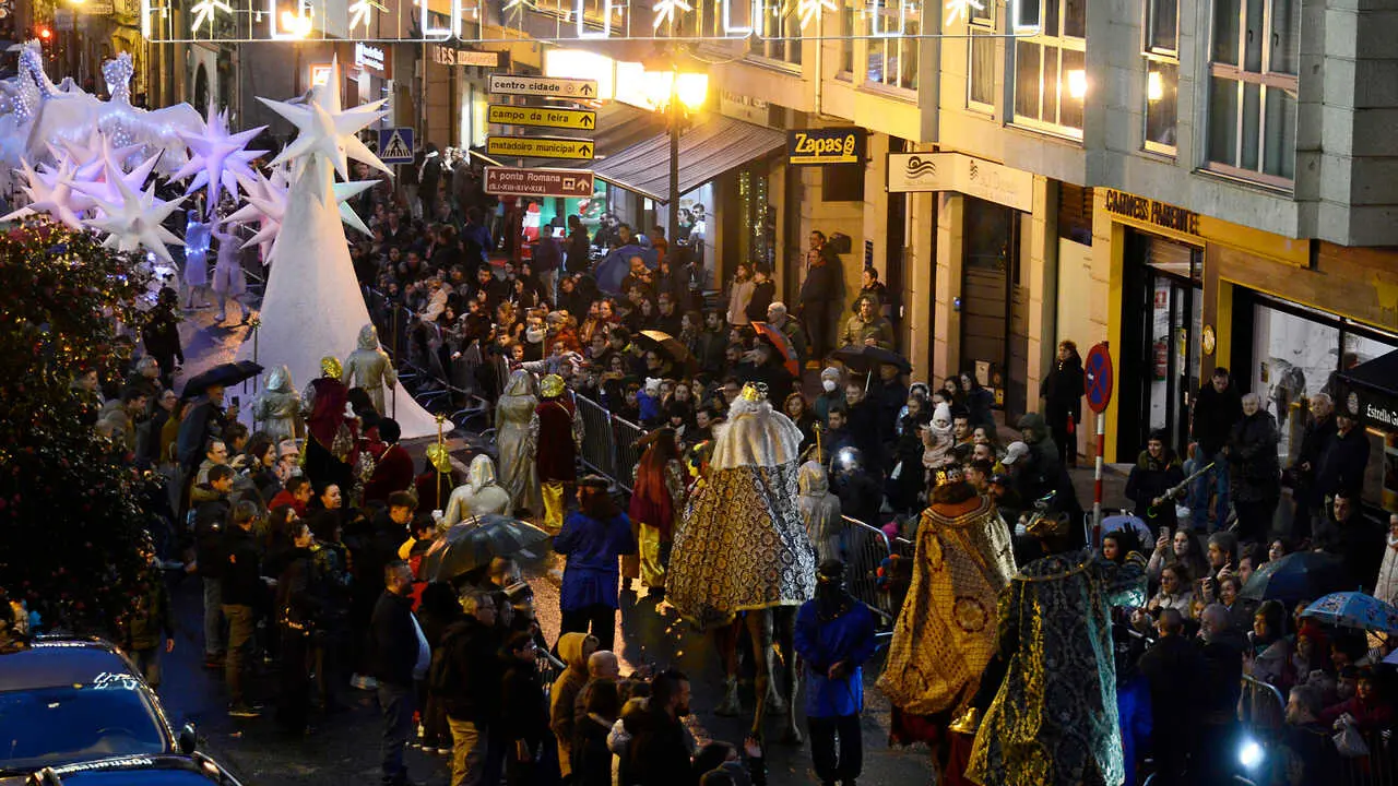 CABALGATA REYES MAGOS OURENSE . 05/01/24. FOTO ROSA VEIGA