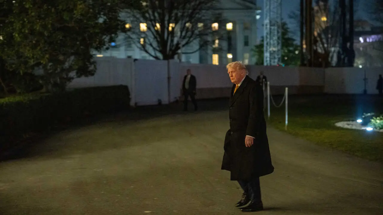 El presidente de Estados Unidos, Donald Trump