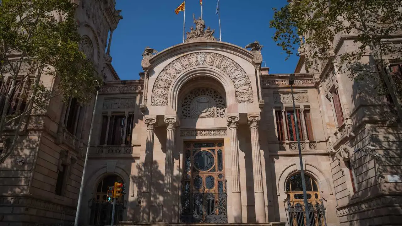 Archivo - Fachada del Tribunal Superior de Justicia de Catalu&ntilde;a (TSJC), en una imagen de archivo
