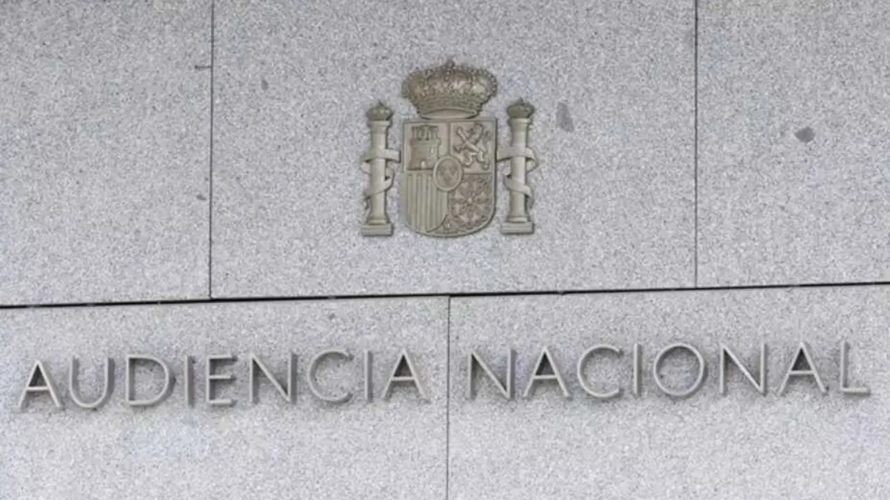 Archivo - Imagen de recurso de la fachada de la Audiencia Nacional.