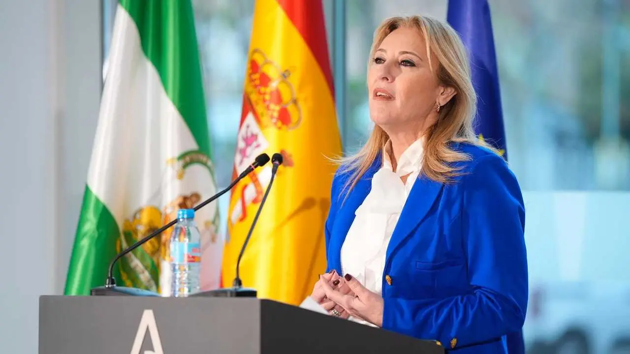 La consejera de Econom&iacute;a, Hacienda, Fondos Europeos y Di&aacute;logo Social y portavoz del Gobierno andaluz, este martes en C&oacute;rdoba