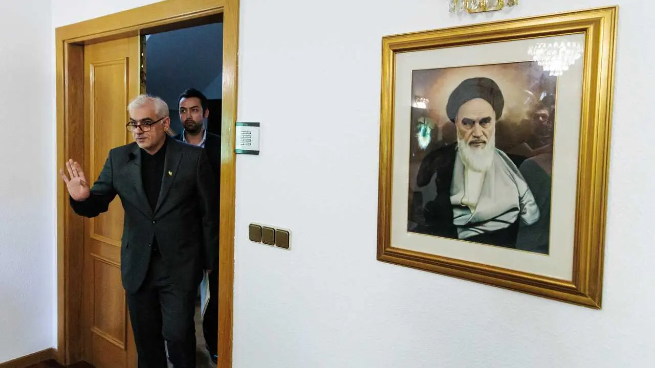 Archivo - El embajador de Ir&aacute;n en Espa&ntilde;a, Reza Zabib