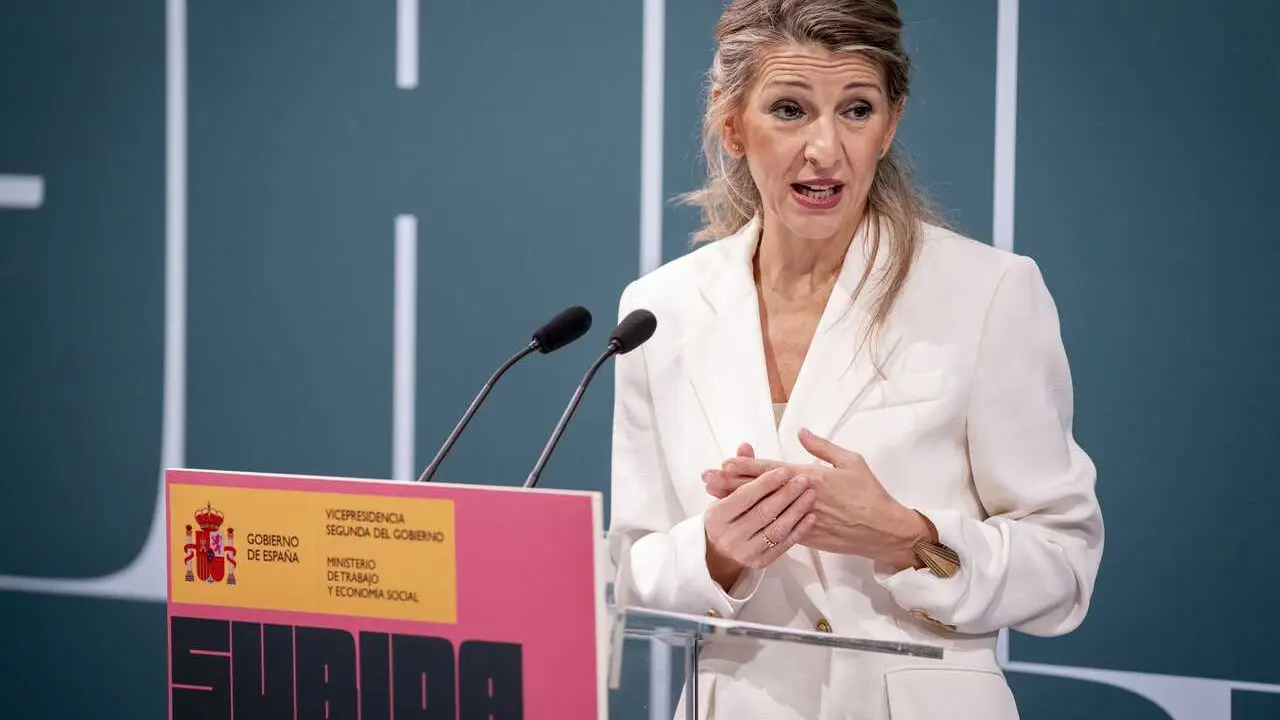 Archivo - La vicepresidenta segunda y ministra de Trabajo y Econom&iacute;a Social, Yolanda D&iacute;az