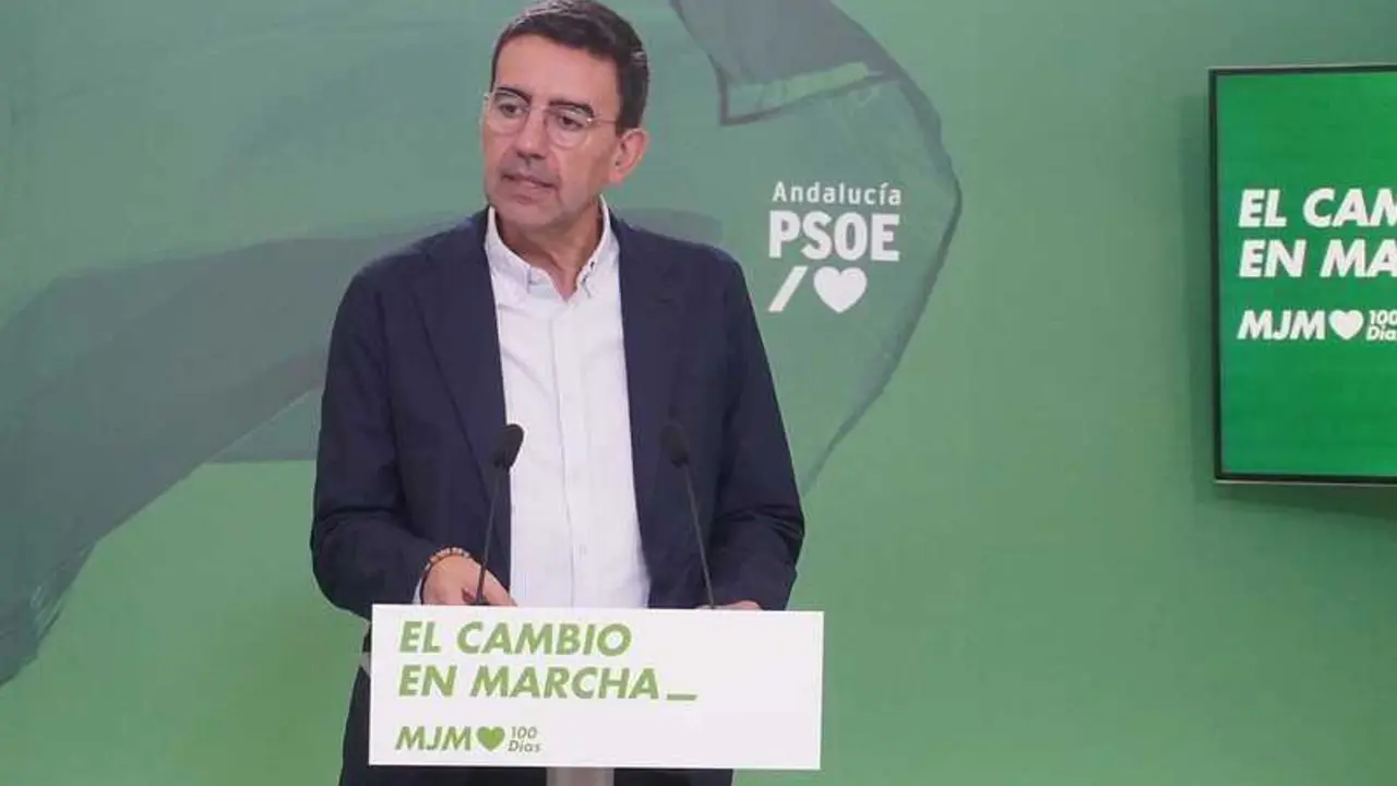 El portavoz de Presidencia del Grupo Socialista en el Parlamento andaluz, Mario Jim&eacute;nez, en una foto de archivo.