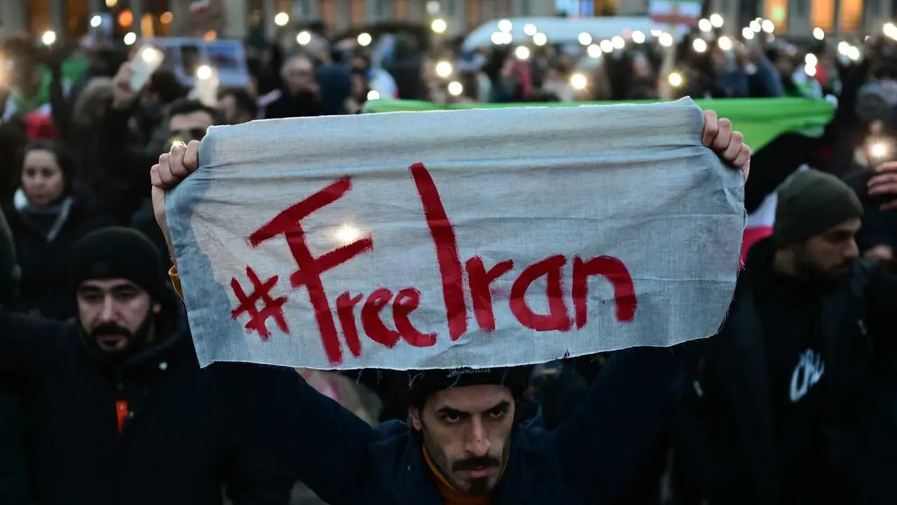 Protestas en Ir&aacute;n.