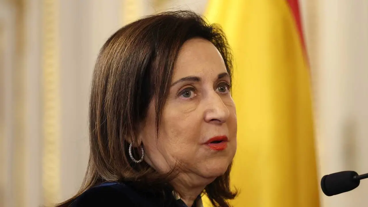 La ministra de Defensa, Margarita Robles, preside el acto de imposici&oacute;n de condecoraciones con motivo de la DANA 2024, a 14 de enero de 2026, en Madrid (Espa&ntilde;a).