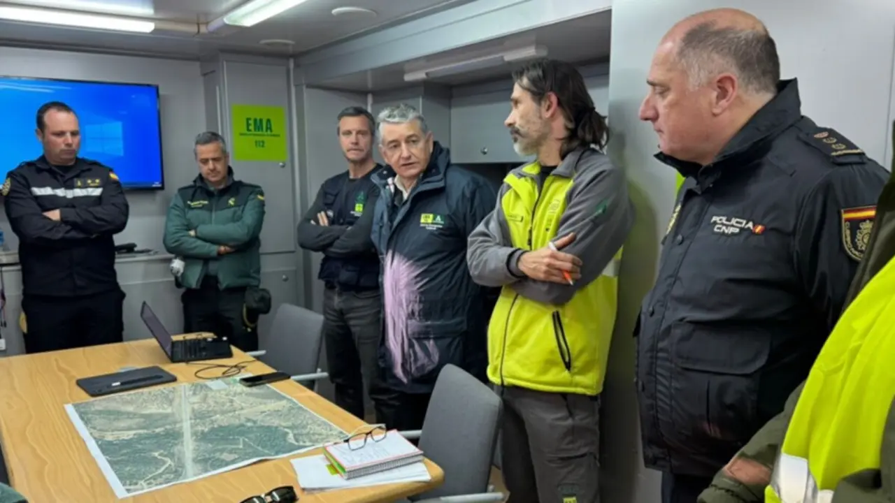 El consejero Antonio Sanz en el PMA.