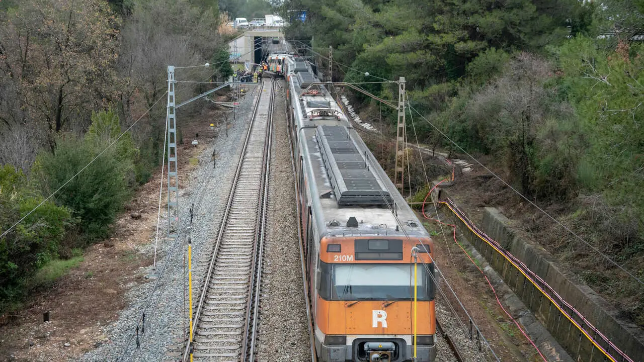 El tren accidentado