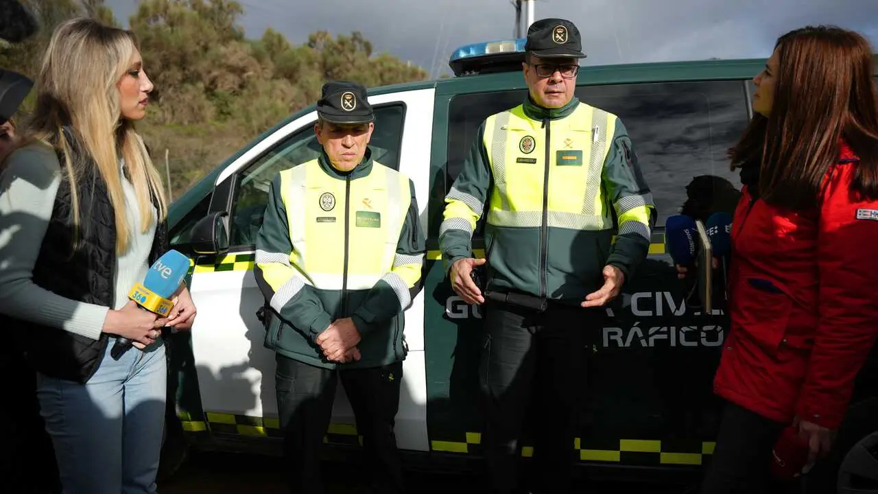 &Aacute;ngel Ayala y Arturo Carmona, los primeros agentes de la Guardia Civil en llegar al lugar del accidente ferroviario de Adamuz.