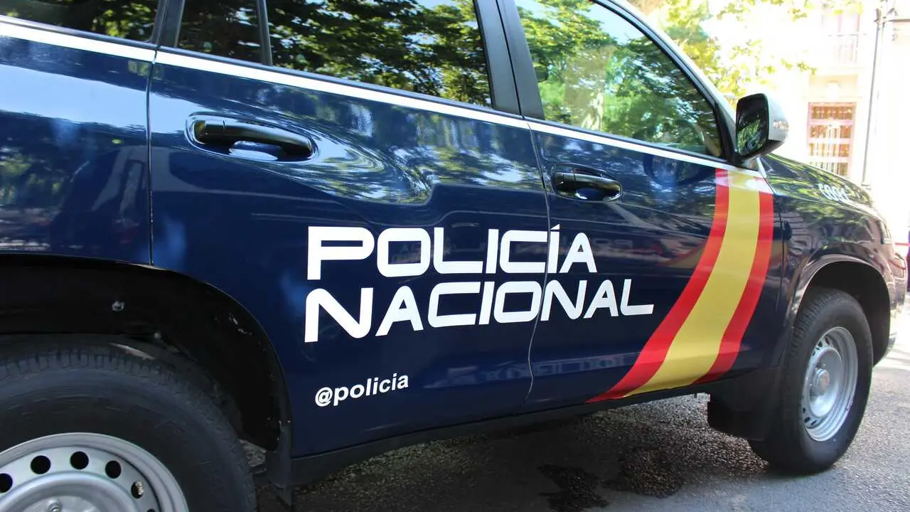 Archivo - Coche de la Polic&iacute;a Nacional