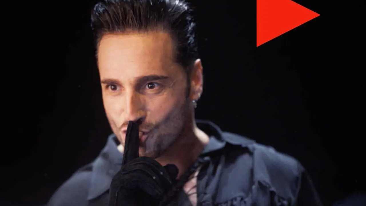 David Bustamante en un v&iacute;deo promocional de 'El Zorro, el Musical'.