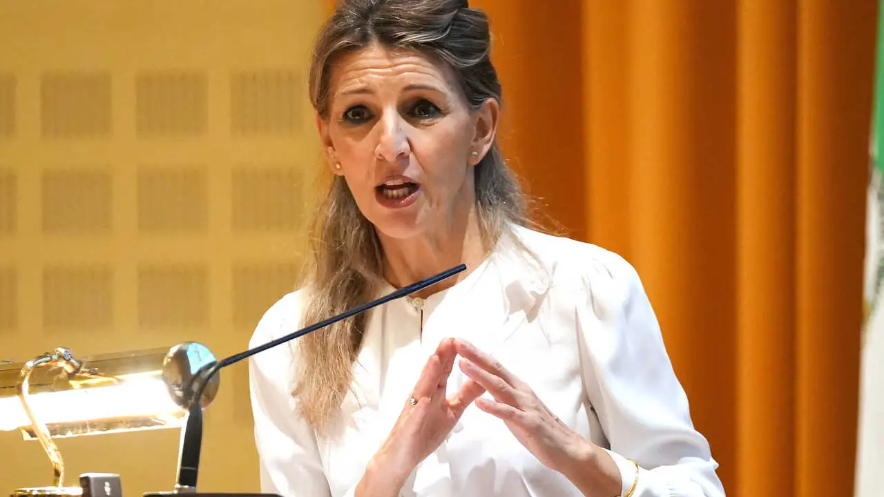 La vicepresidente segunda del Gobierno y ministra de Trabajo y Econom&iacute;a Social, Yolanda D&iacute;az