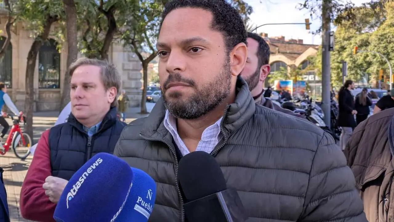 El secretario general de Vox y l&iacute;der del partido en Catalunya, Ignacio Garriga