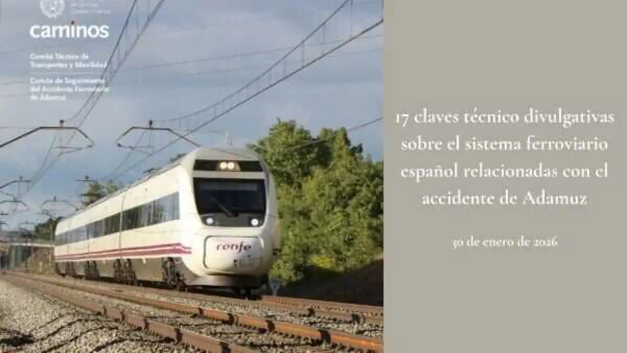 Informe del Colegio de Ingenieros de Caminos tras el accidente de Adamuz (C&oacute;rdoba).