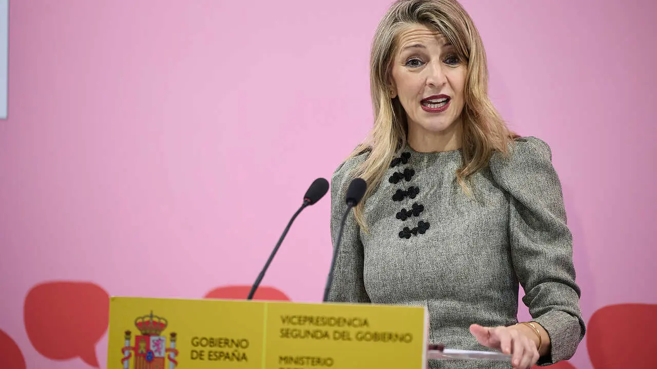 La vicepresidenta segunda del Gobierno y ministra de Trabajo y Econom&iacute;a Social, Yolanda D&iacute;az.