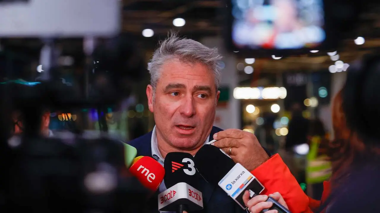 El portavoz de Renfe en Catalunya, Antonio Carmona, en una imagen de archivo.