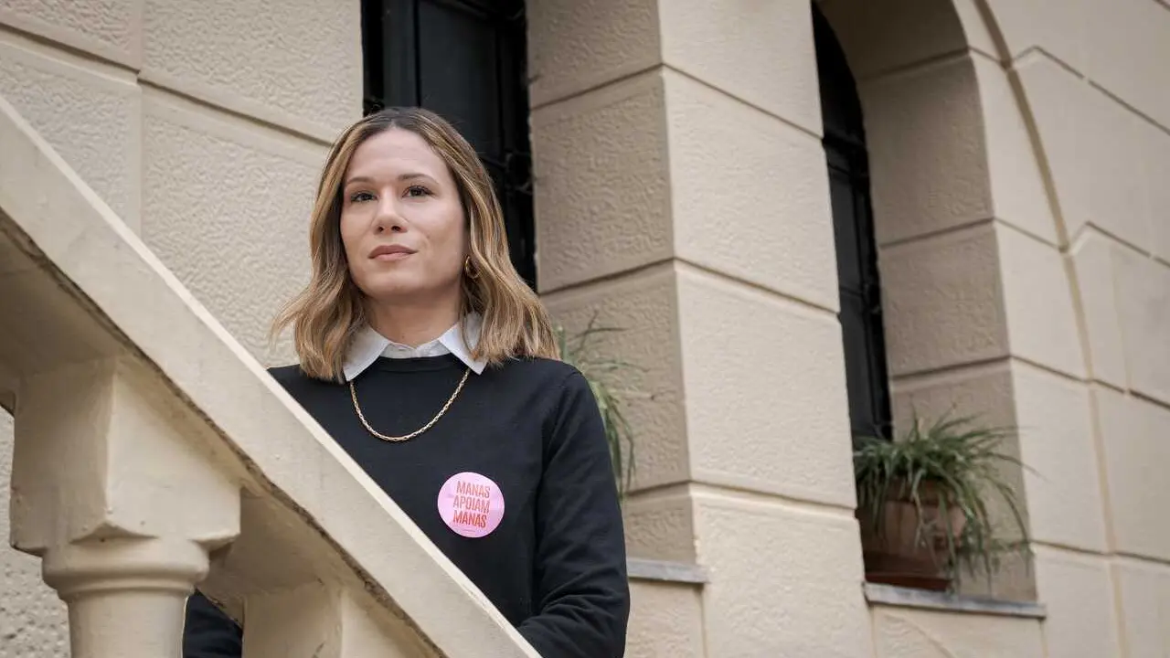 La cineasta Marianna Brennand durante una entrevista para Europa Press, en la embajada de Brasil, a 4 de febrero de 2026, en Madrid (Espa&ntilde;a). Su pel&iacute;cula &lsquo;Manas&rsquo; ha sido nominada a Mejor Pel&iacute;cula Iberoamericana en los Goya 2026.