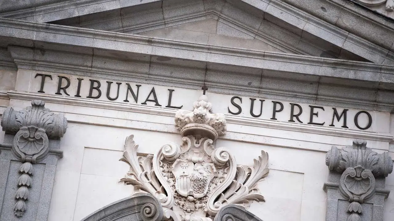Archivo - Fachada del Tribunal Supremo