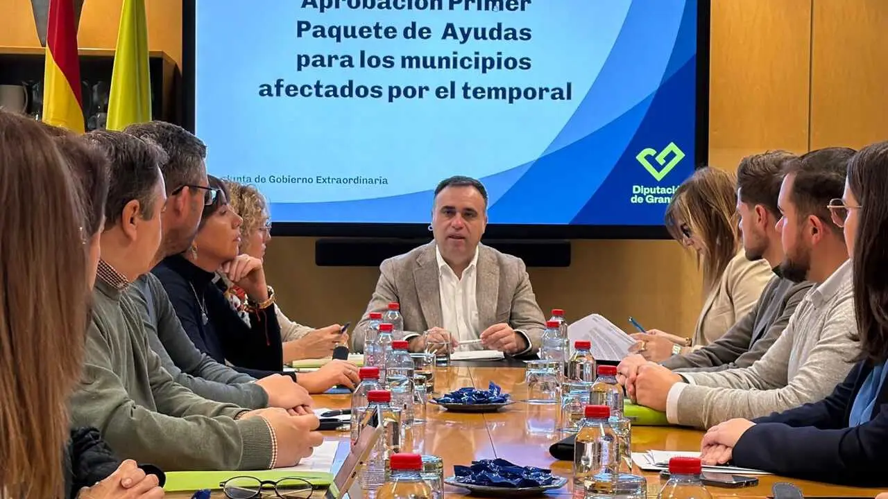 Junta de Gobierno de la Diputaci&oacute;n presidida por Francis Rodr&iacute;guez, reunida de forma extraordinaria este s&aacute;bado