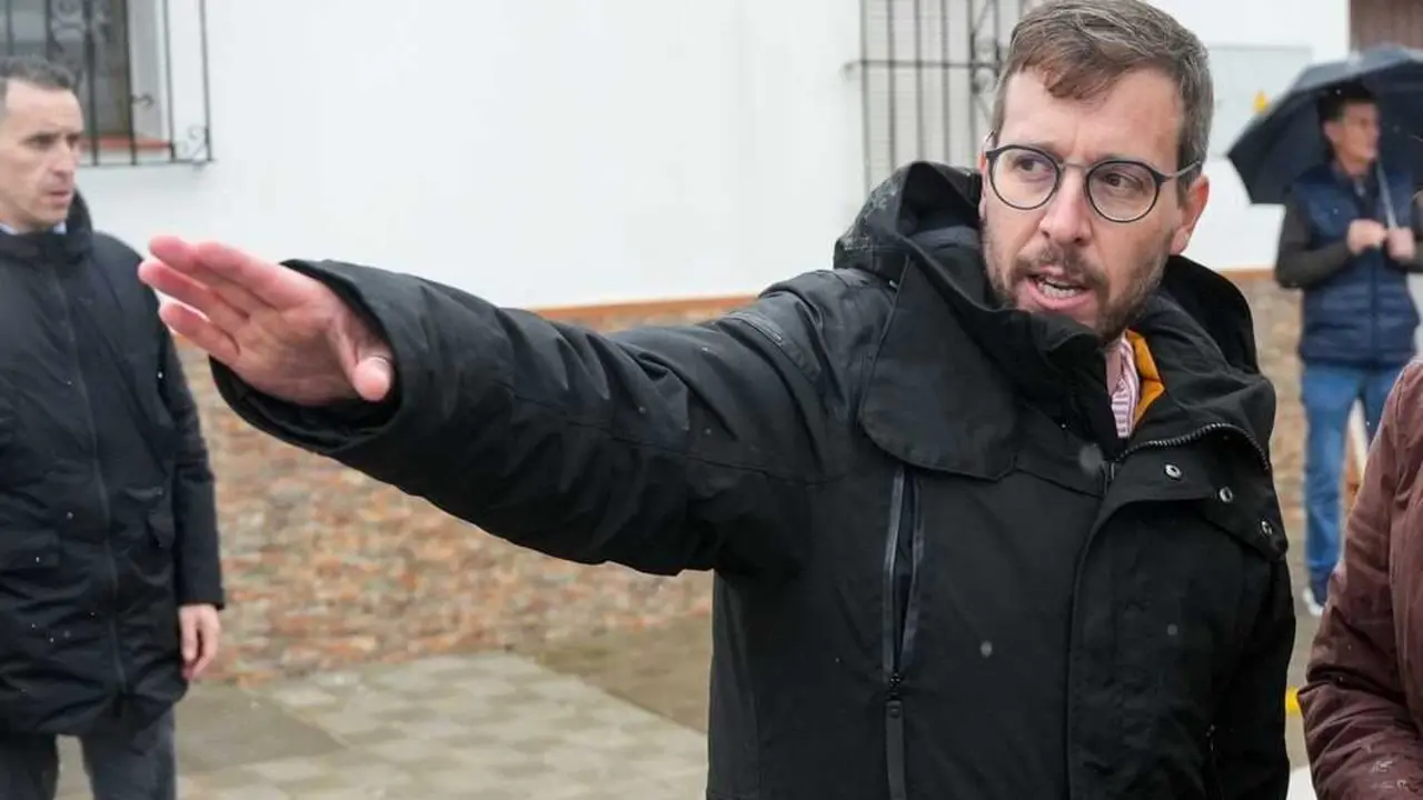 El subdelegado del Gobierno, en la visita realizada a El Palmar, uno de los municipios m&aacute;s afectados por las consecuencias del temporal.