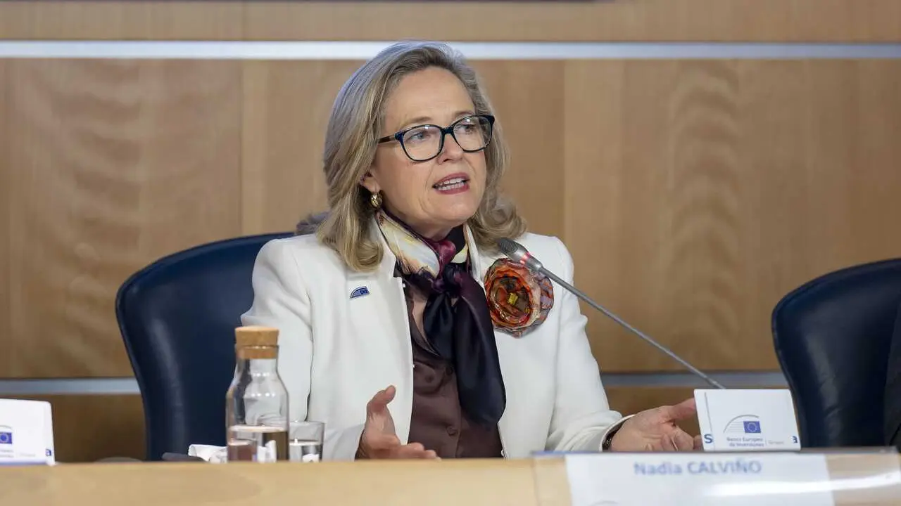 La presidenta del Grupo BEI, Nadia Calvi&ntilde;o.