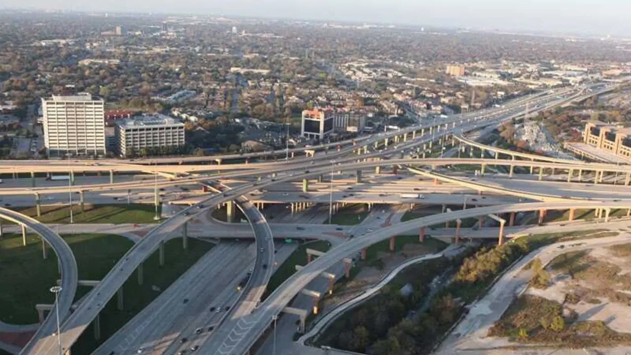Archivo - Autopista de Ferrovial en Texas.