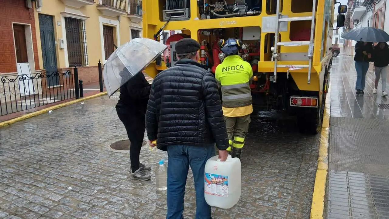 Hasta 33 municipios andaluces han sufrido incidencias relacionadas con el agua de consumo tras el tren de borrascas.