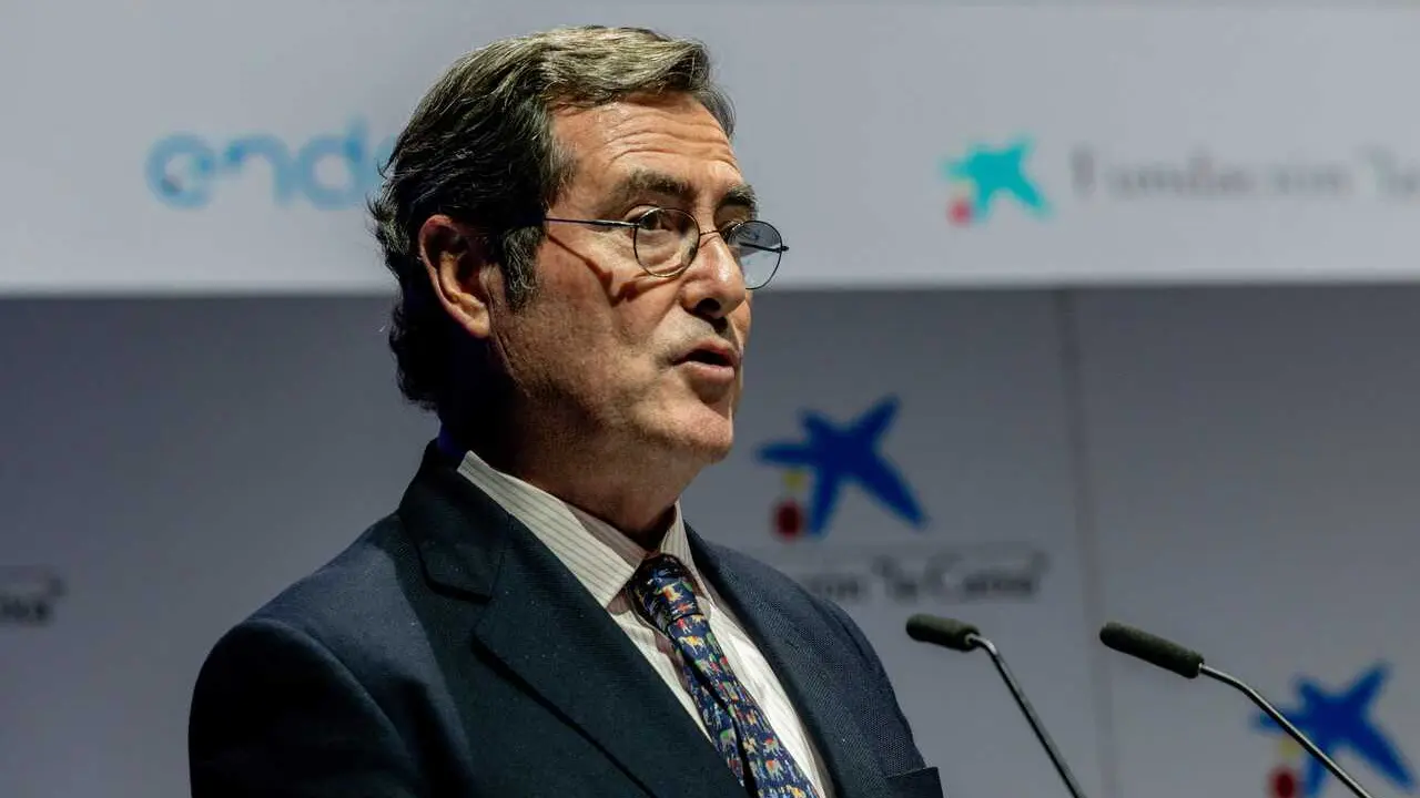 Archivo - El presidente de la CEOE, Antonio Garamendi