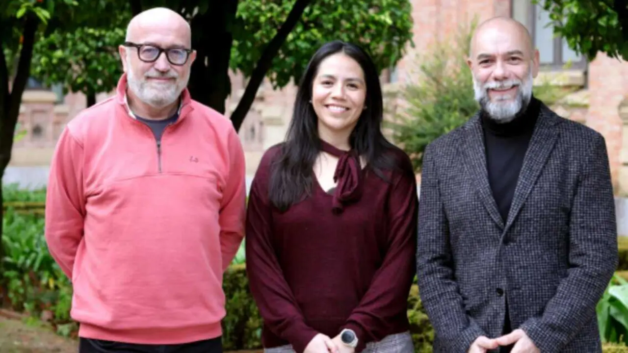  El equipo que ha llevado a cabo el estudio: V&iacute;ctor Pav&oacute;n, Cynthia Pimentel y Javier &Aacute;vila 