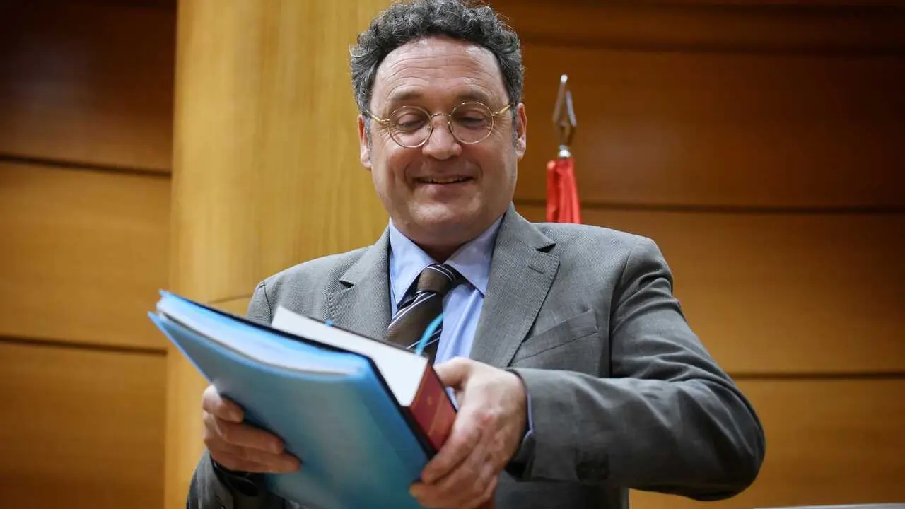 Archivo - El Fiscal General del Estado, &Aacute;lvaro Garc&iacute;a Ortiz, durante su comparecencia en la Comisi&oacute;n de Justicia, en el Senado, a 18 de febrero de 2025, en Madrid (Espa&ntilde;a). Garc&iacute;a Ortiz comparece para presentar la Memoria anual de la Fiscal&iacute;a referida a 2