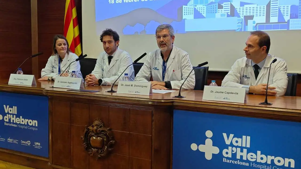 El Vall d'Hebron ha presentado los resultados de la intervenci&oacute;n este mi&eacute;rcoles.