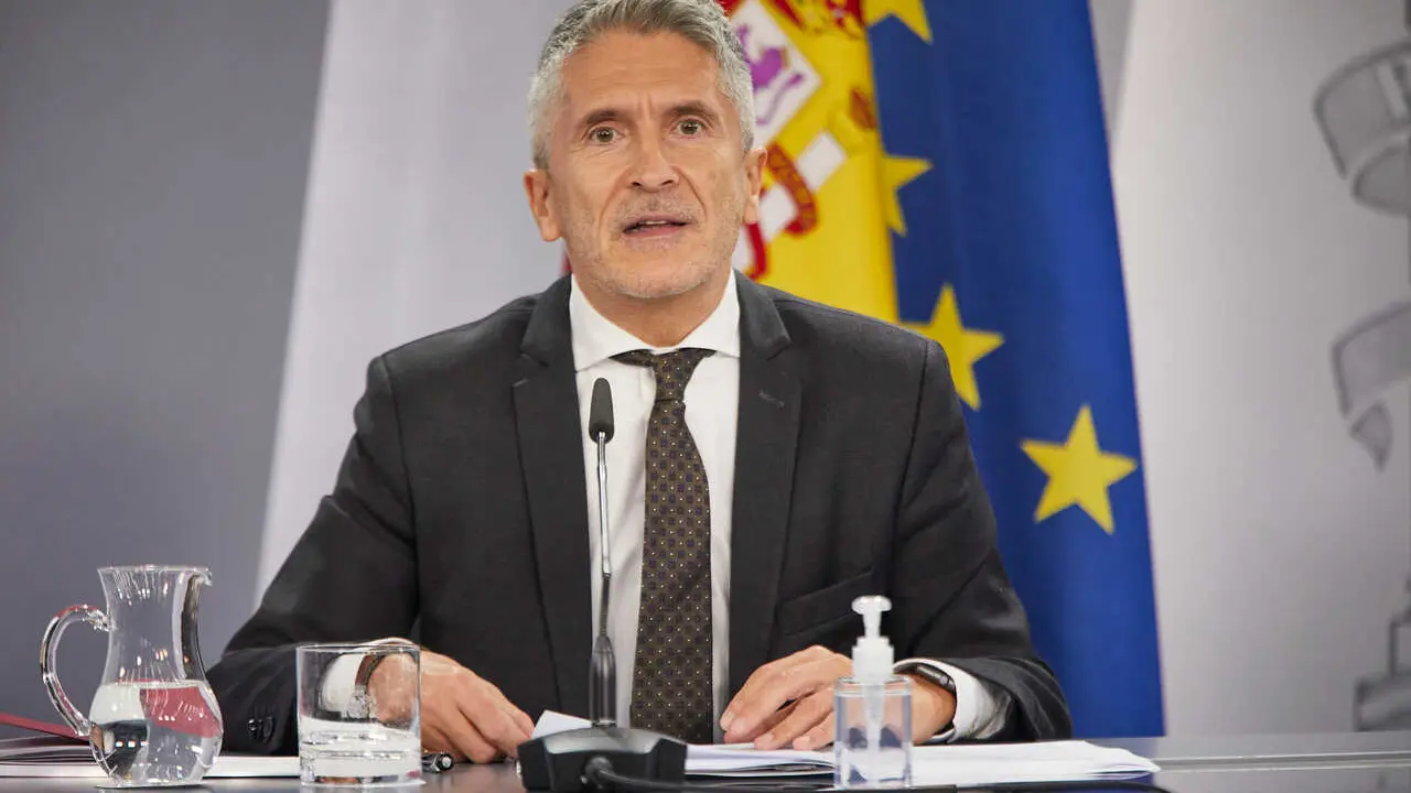 Archivo - El ministro del Interior, Fernando Grande-Marlaska.