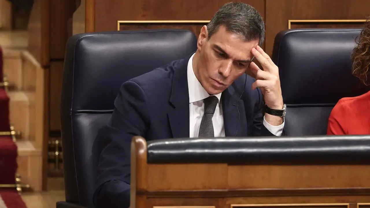 El presidente del Gobierno, Pedro S&aacute;nchez, en una sesi&oacute;n de control al Gobierno , en el Congreso de los Diputados, a 11 de febrero de 2026, en Madrid (Espa&ntilde;a). 