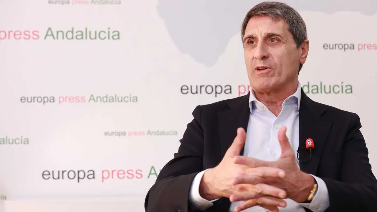 El delegado del Gobierno en Andaluc&iacute;a, Pedro Fern&aacute;ndez, en una entrevista concedida a Europa Press. A 19 de febrero de 2026, en Sevilla (Andaluc&iacute;a, Espa&ntilde;a).
