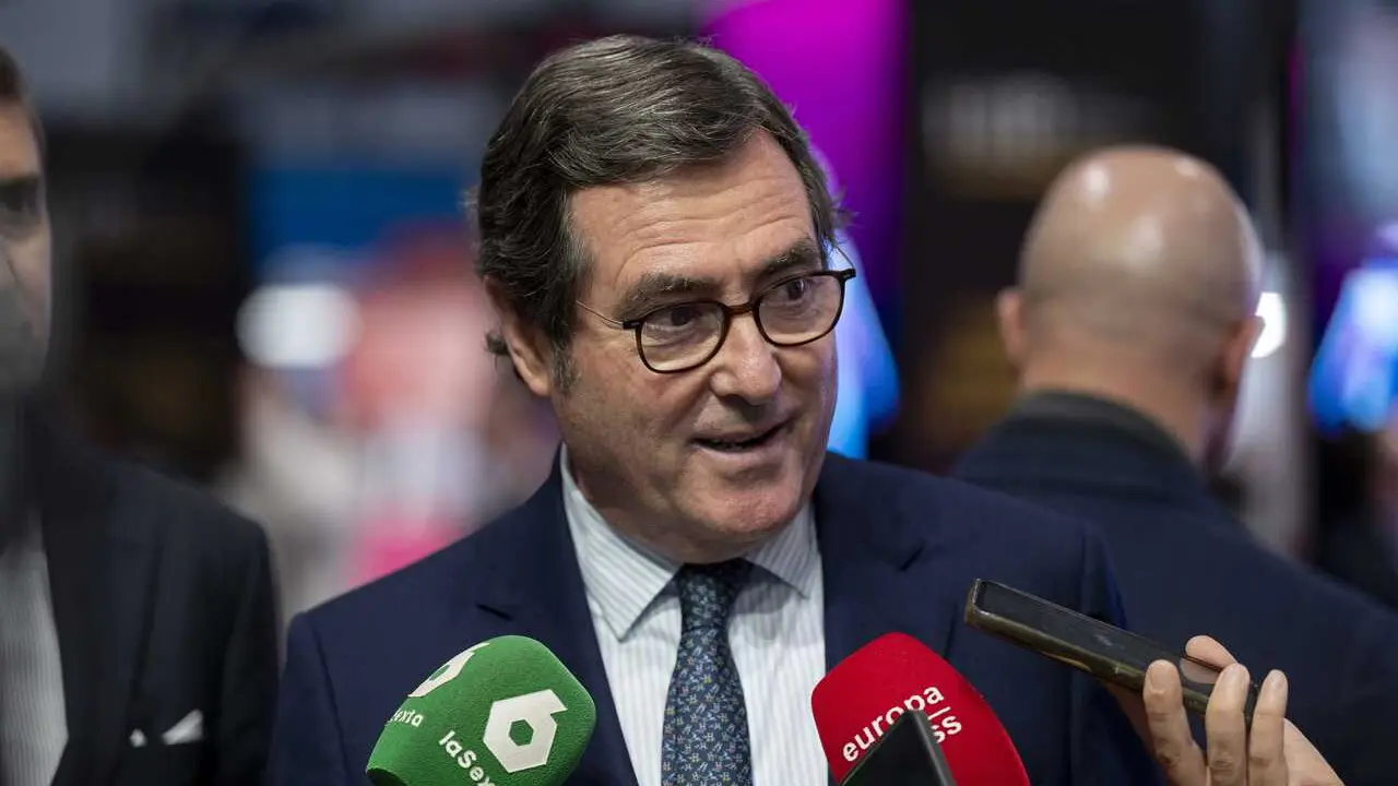 El presidente de la CEOE, Antonio Garamendi.