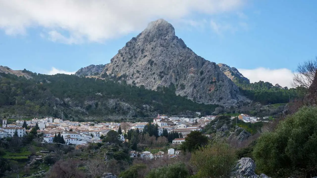 Imagen de la localidad gaditana de Grazalema. 