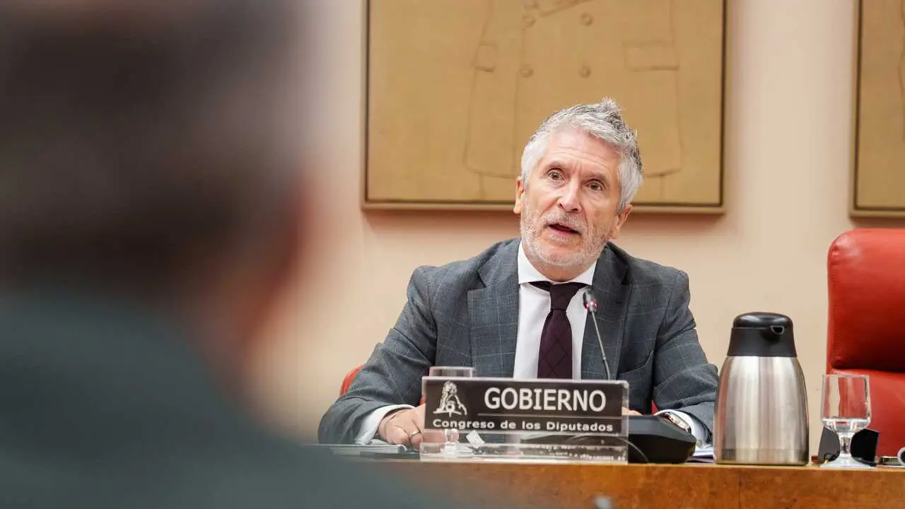 Archivo - El ministro de Interior, Fernando Grande-Marlaska, comparece, a petici&oacute;n propia, en la Comisi&oacute;n de Interior, en el Congreso de los Diputados, a 4 de septiembre de 2025, en Madrid (Espa&ntilde;a). Durante su comparecencia, ha informado sobre la actuaci&oacute;