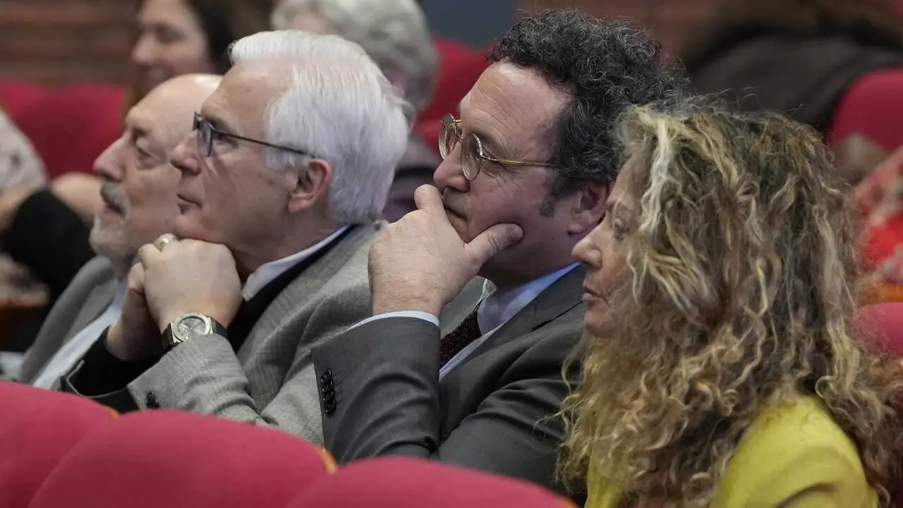 El exfiscal general del Estado, &Aacute;lvaro Garc&iacute;a Ortiz, en una jornada organizada por la Universitat de Barcelona (UB) y la Associaci&oacute; Catalana de Juristes Dem&oacute;cratas para analizar su sentencia
