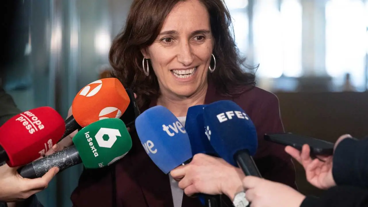 La ministra de Sanidad, M&oacute;nica Garc&iacute;a.